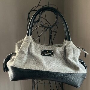 Kate Spade Leather-Trim Shoulder Bag